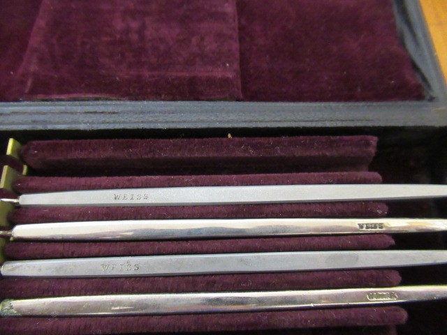 POLAR EXPEDITION "SS TERRA NOVA"  A set of twelve opthalmic instruments collated by Dr. William Image