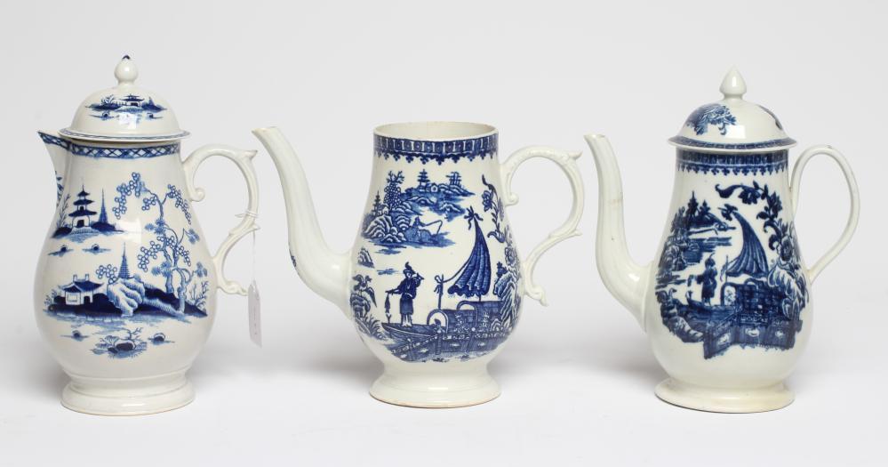 A PENNINGTON'S PORCELAIN COFFEE POT AND COVER Image