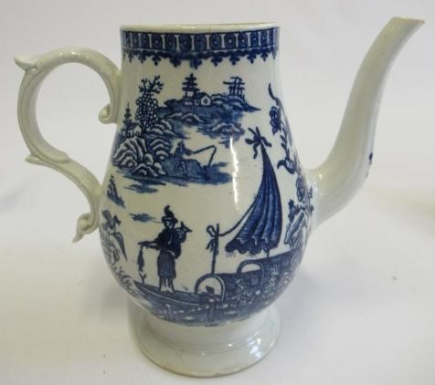 A PENNINGTON'S PORCELAIN COFFEE POT AND COVER Image