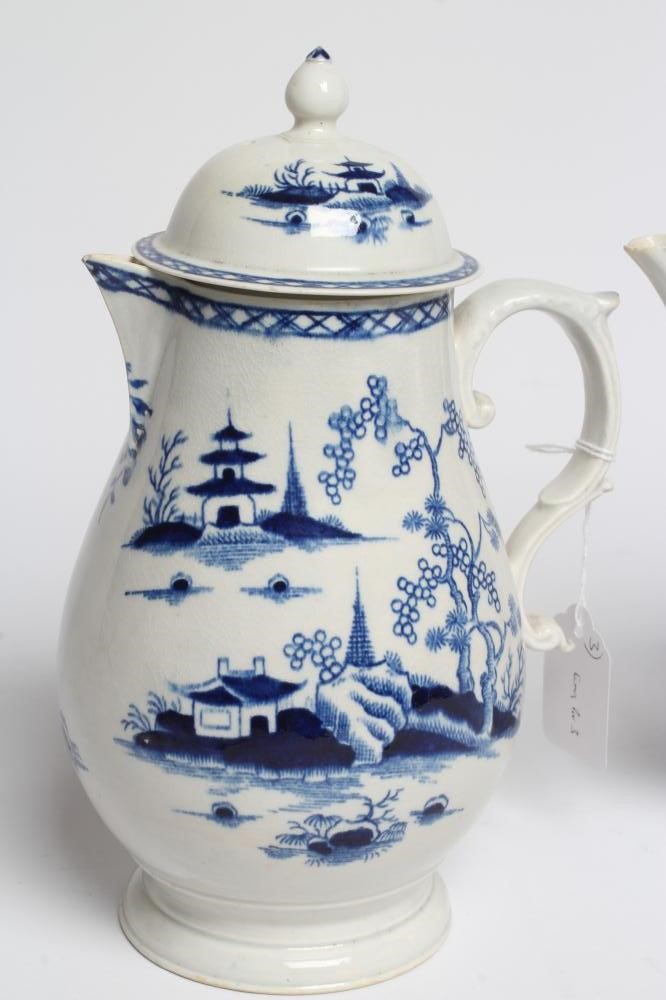 A PENNINGTON'S PORCELAIN COFFEE POT AND COVER Image