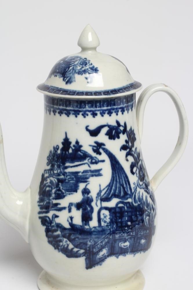 A PENNINGTON'S PORCELAIN COFFEE POT AND COVER Image