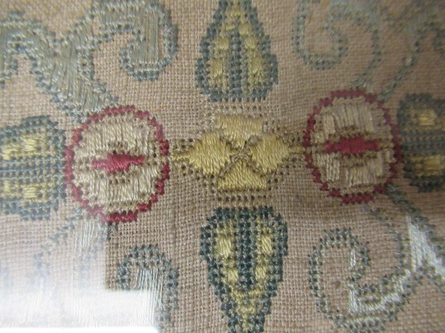 A GEORGE II LONG SAMPLER Image