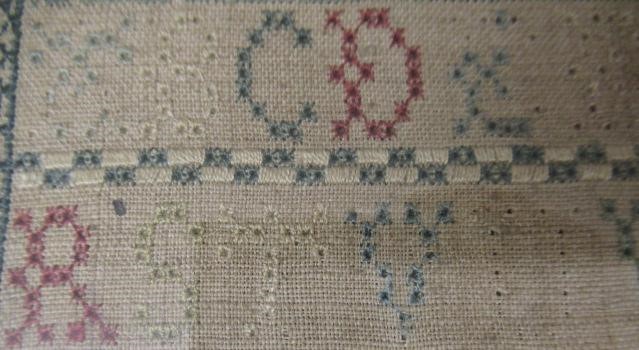 A GEORGE II LONG SAMPLER Image