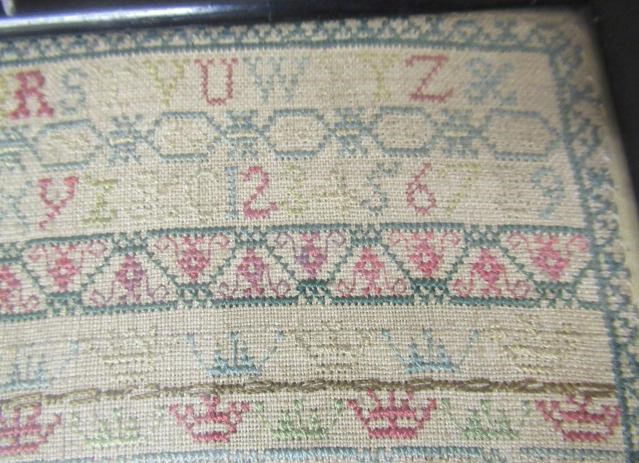 A GEORGE II LONG SAMPLER Image