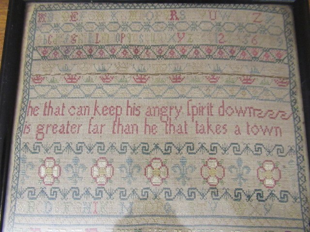 A GEORGE II LONG SAMPLER Image