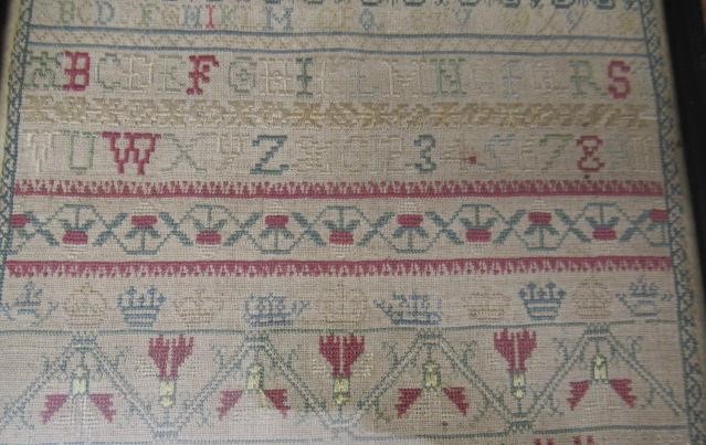 A GEORGE II LONG SAMPLER Image