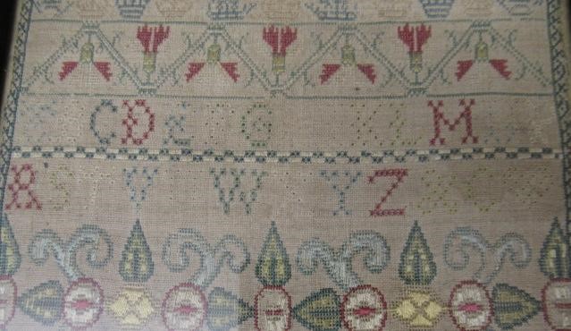 A GEORGE II LONG SAMPLER Image