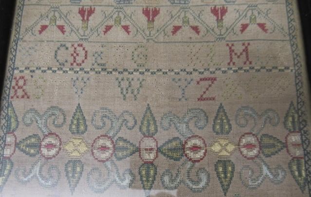 A GEORGE II LONG SAMPLER Image