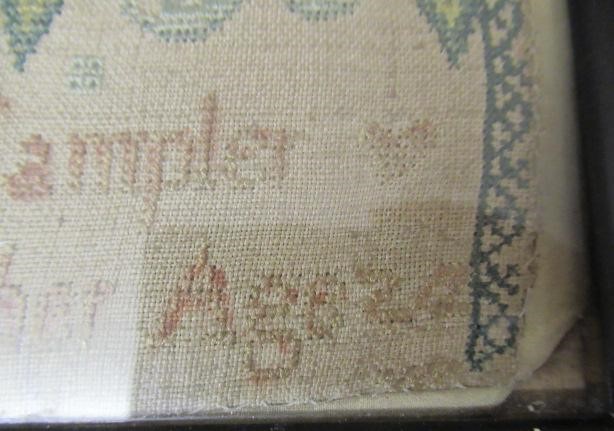 A GEORGE II LONG SAMPLER Image
