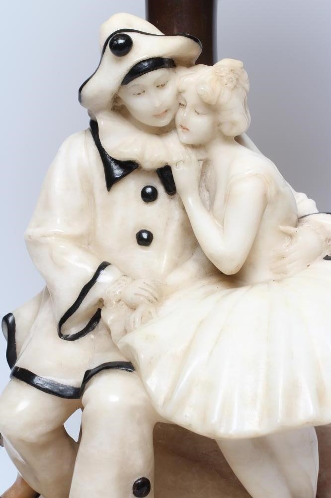 A GOLDSCHEIDER ART DECO ALABASTER Image