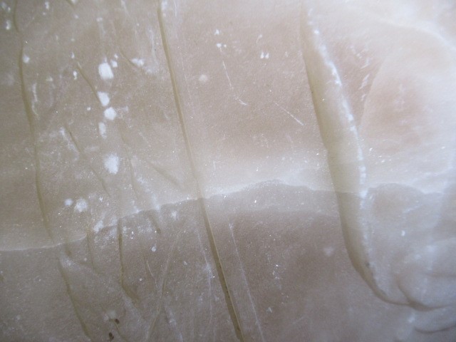 AN EMPIRE STYLE ALABASTER AND GILT METAL CEILING LIGHT Image