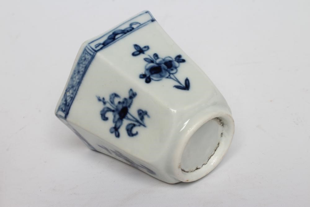 A CHAFFERS PORCELAIN HEXAGONAL BEAKER Image