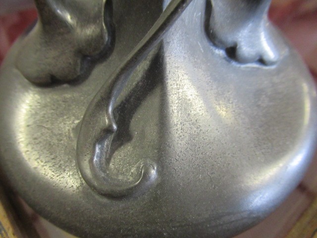 ARCHIBALD KNOX FOR LIBERTY - A TUDRIC PEWTER TULIP VASE Image