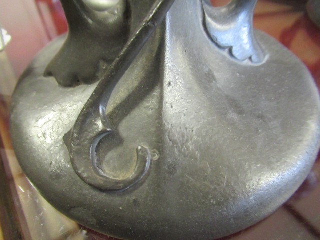 ARCHIBALD KNOX FOR LIBERTY - A TUDRIC PEWTER TULIP VASE Image