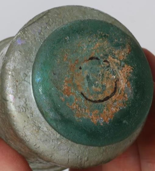 A COLLECTION OF ANTIQUITIES comprising of a Roman terracotta two handled baluster shaped vase Image