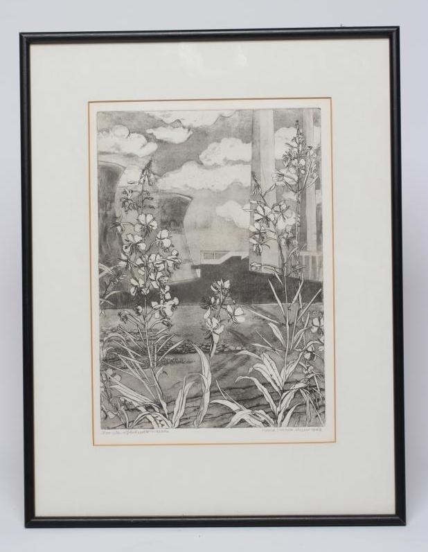 WENDY DE RUSETT (1945-2012) "Power Station Willow Herb" Image