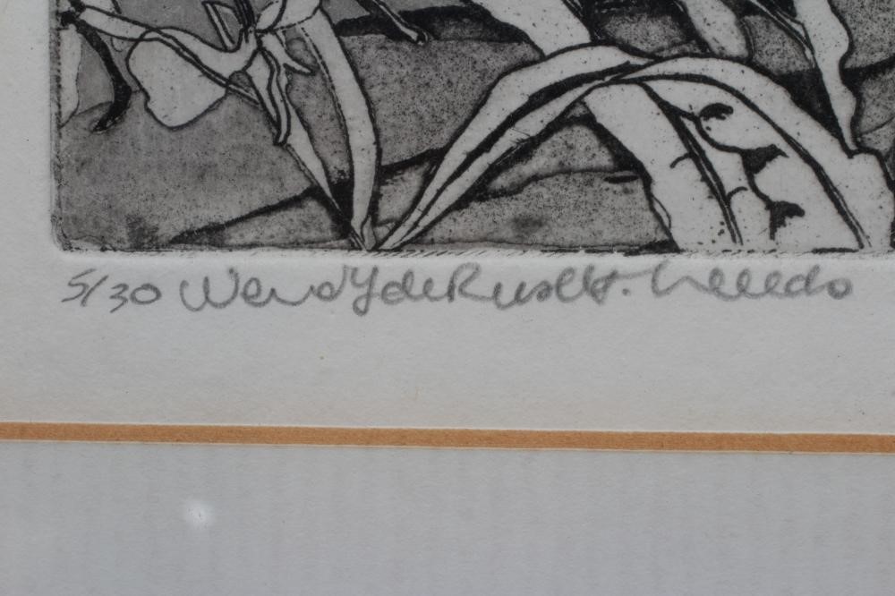 WENDY DE RUSETT (1945-2012) "Power Station Willow Herb" Image