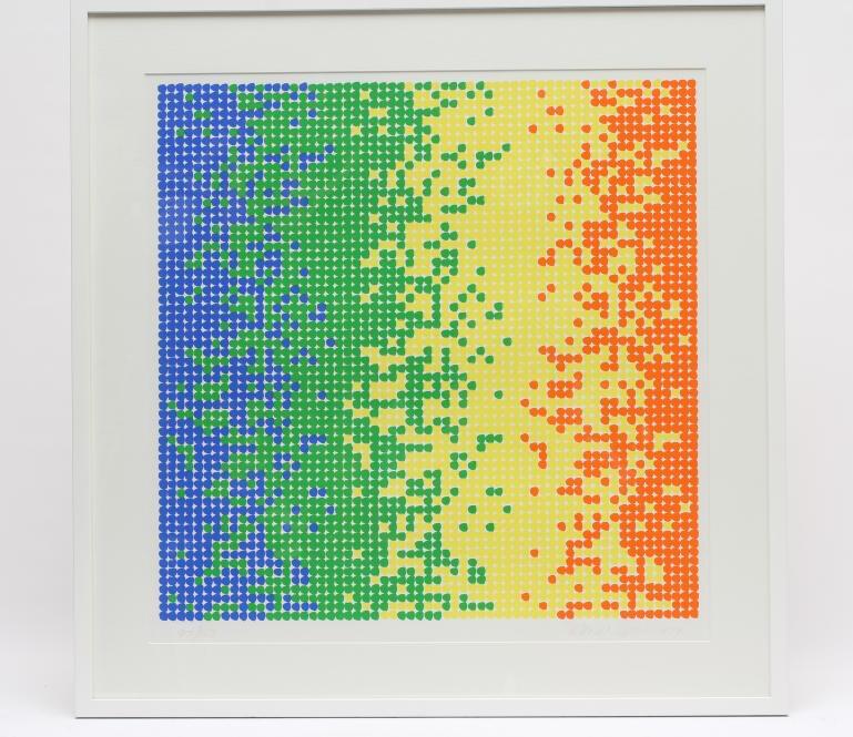 DAVID ROTH (b.1942) Untitled, signed in pencil and dated 1979, screenprint, 97/150, 24" x 23 3/4", Image