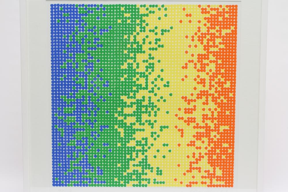 DAVID ROTH (b.1942) Untitled, signed in pencil and dated 1979, screenprint, 97/150, 24" x 23 3/4", Image