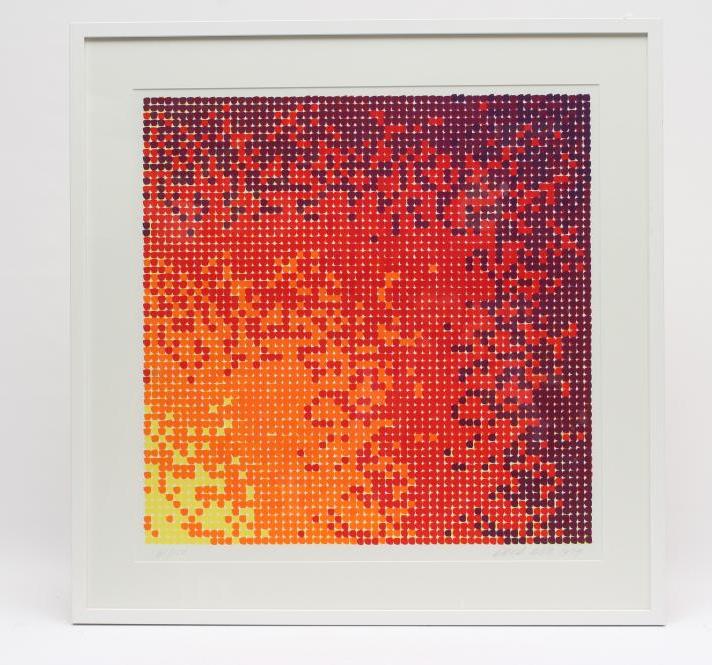 DAVID ROTH (b.1942) Untitled, signed in pencil and dated 1979, screenprint, 61/150, 24" x 23 3/4", Image