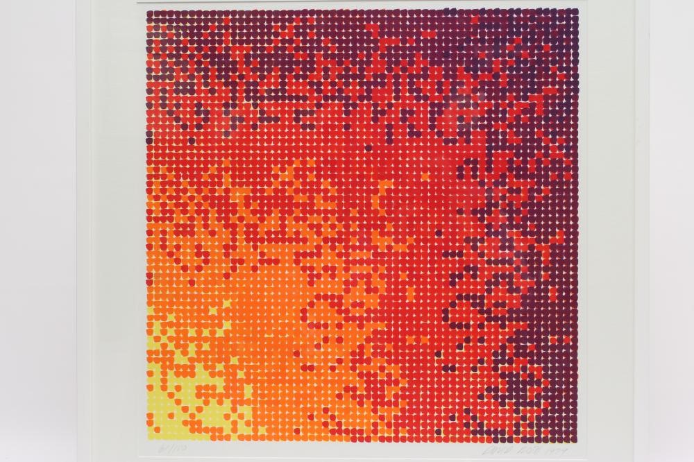 DAVID ROTH (b.1942) Untitled, signed in pencil and dated 1979, screenprint, 61/150, 24" x 23 3/4", Image