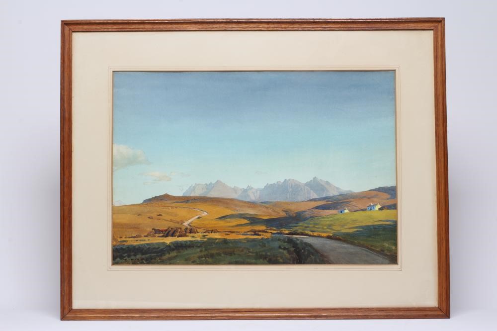 WILLIAM HEATON COOPER (1903-1995) "The Road from Portnalong Skye" Image