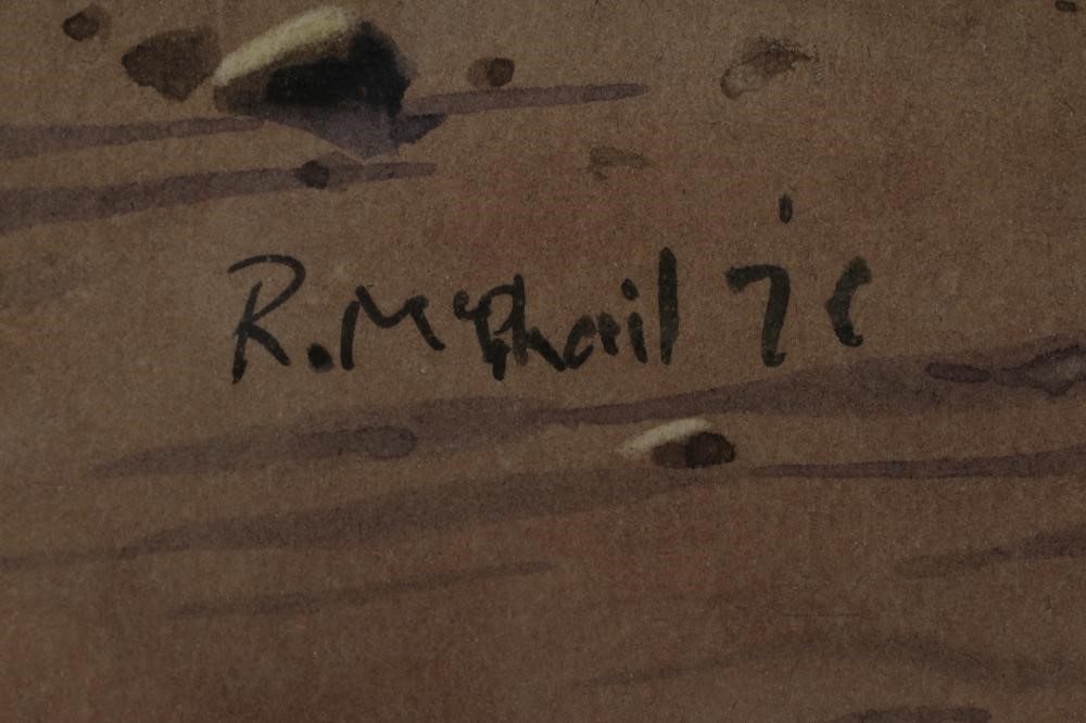 ROGER McPHAIL (b.1935) "Last Visitors" Image