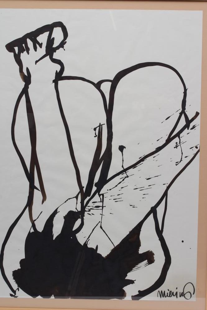 LAIMONIS MIERINS (Russian 1929-2011) "Female Figure VIII" Image