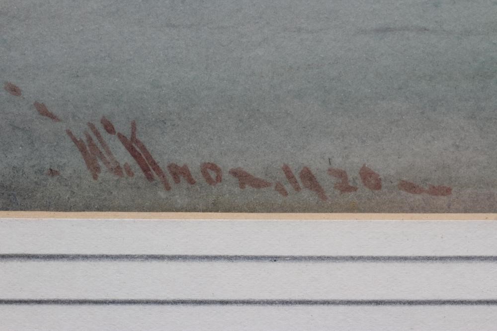 WILLIAM KNOX (1862-1925) Calm Waters, signed lower left, watercolour and gouache, 10" x 14", framed Image