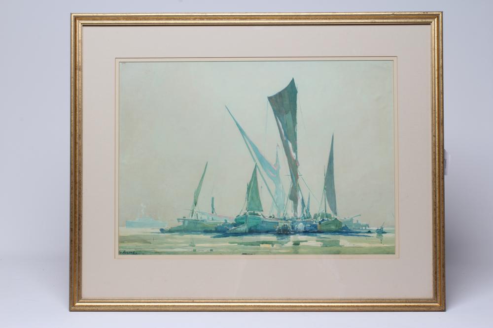 GEORGE AYLING RSMA RI (1887-1960) Ready to Leave Image