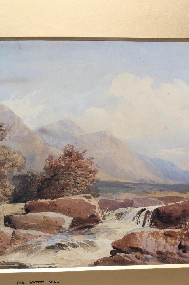 DAVID HALL MCKEWAN (1817-1873) "The Water Mill", inscribed with artists name and title on Walker Image