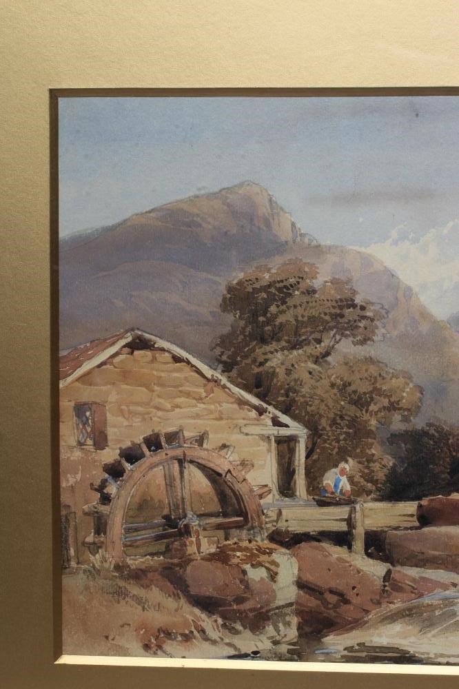 DAVID HALL MCKEWAN (1817-1873) "The Water Mill", inscribed with artists name and title on Walker Image