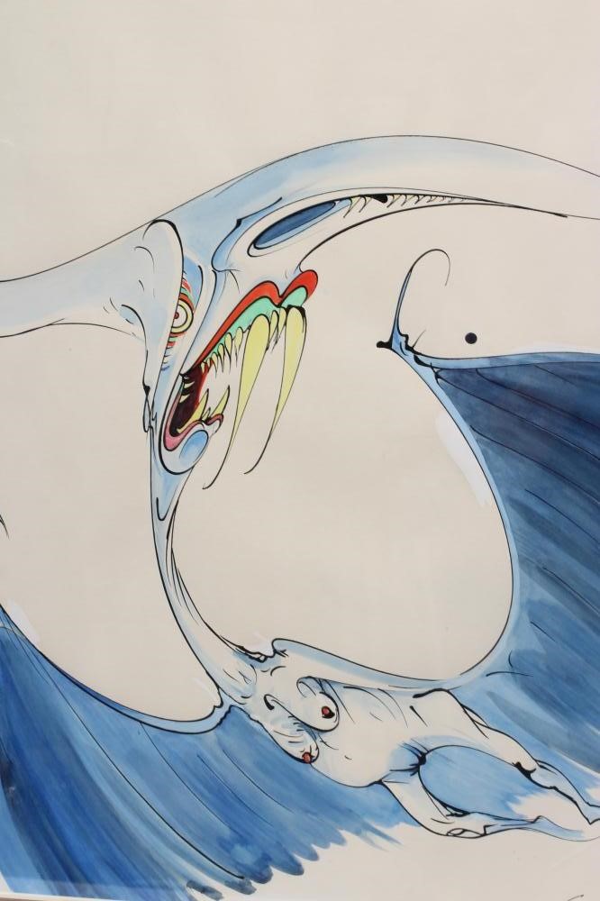 GERALD SCARFE (b.1936) The Sabre-Toothed Ptorydactyl (Thatcherlottus) Image