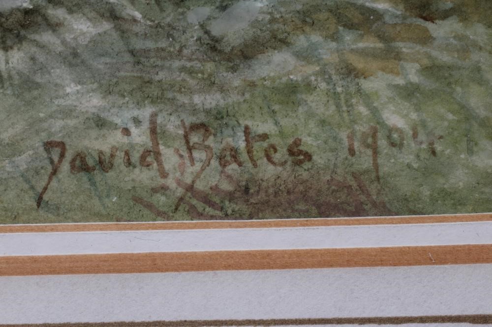 DAVID BATES (1840-1921) Flowing from the Mountains, near Barmouth, North Wales, signed lower right Image