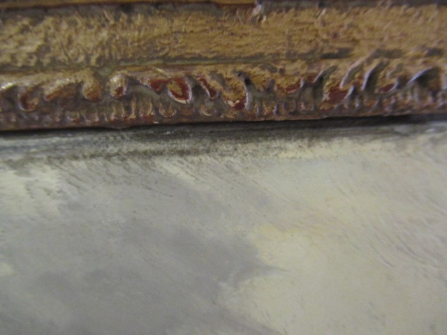 BRITISH SCHOOL (19th century) Extensive landscape with cattle and hills, oil on canvas, 24" x 36", Image