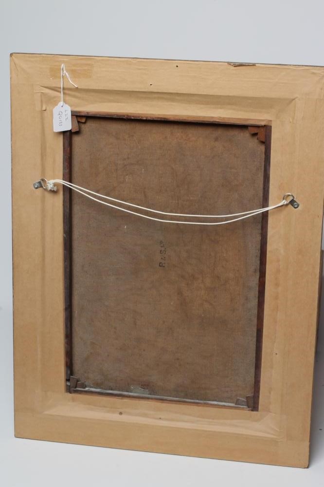 WILLIAM ASHTON (1853-1927) Returning home at dusk, signed lower left, dated '94, oil on canvas, 22" Image