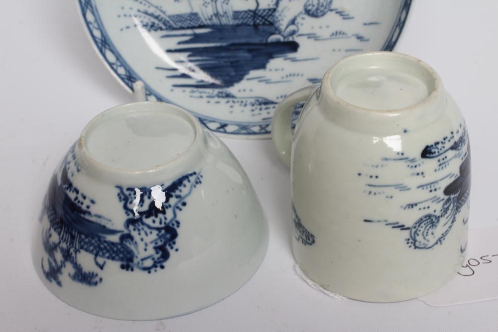 A CHAFFERS PORCELAIN TRIO Image