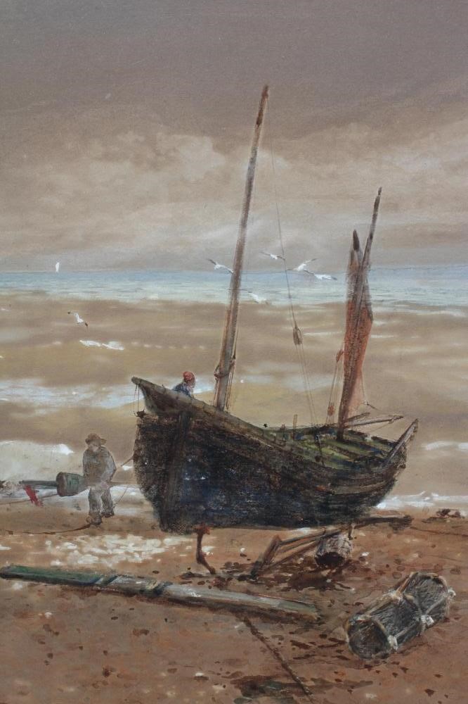 THOMAS BUSH HARDY (1842-1897) "Afternoon Eastbourne", signed lower left and dated 1872, watercolour Image