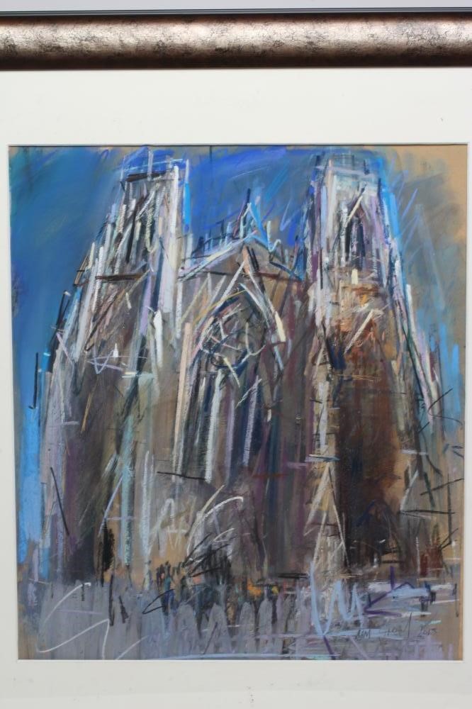 NINA GREENWOOD (Contemporary) The Heart of Yorkshire, pastel and gouache, signed and dated 2013, 21" Image