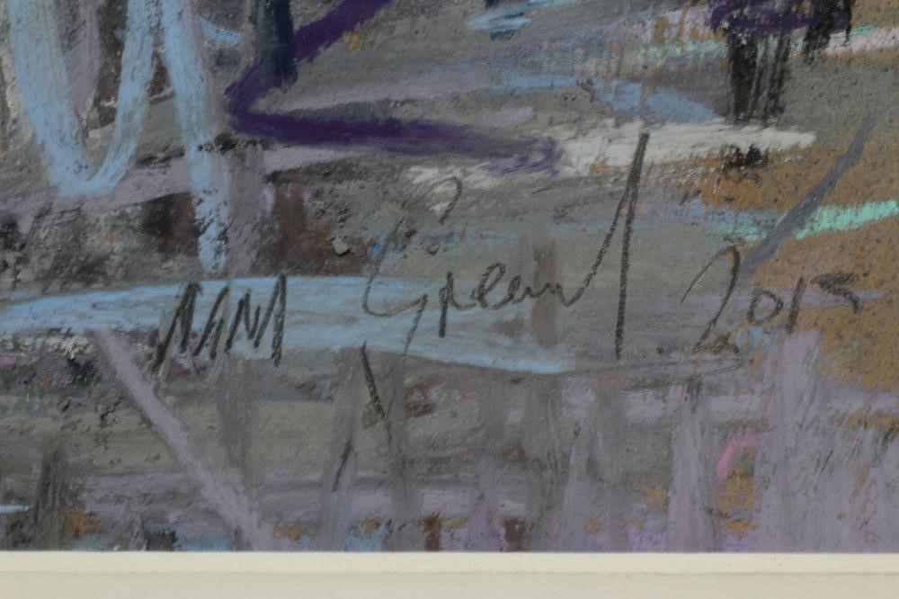 NINA GREENWOOD (Contemporary) The Heart of Yorkshire, pastel and gouache, signed and dated 2013, 21" Image