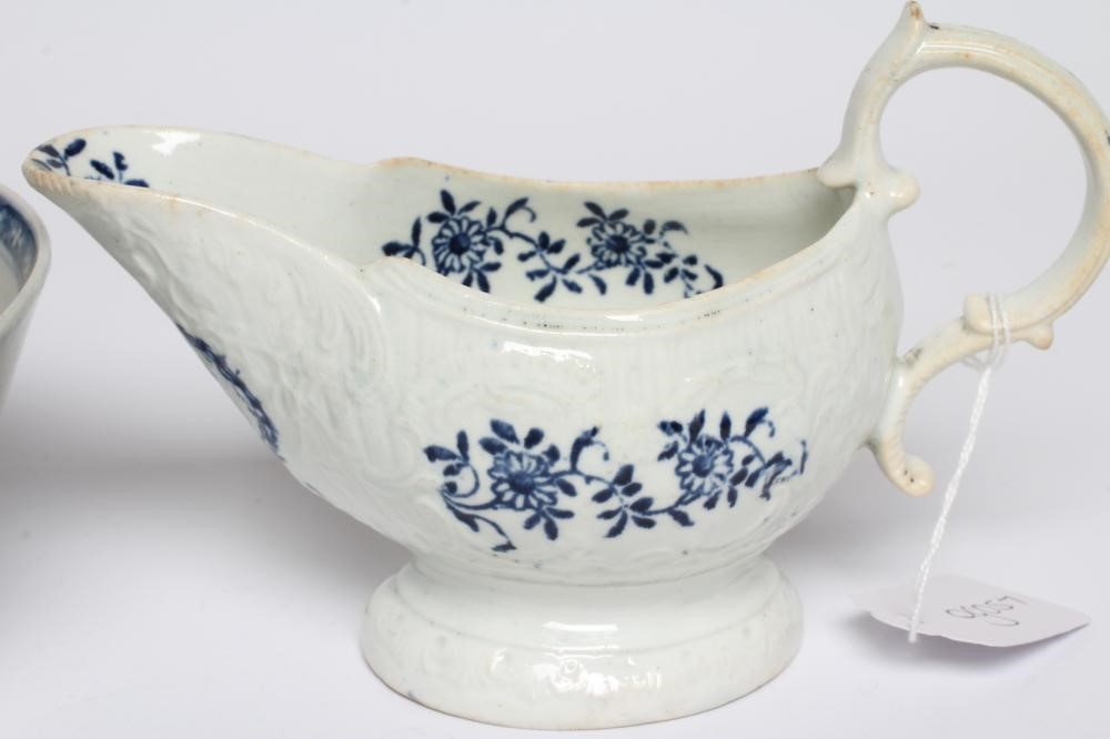 A JOHN PENNINGTON PORCELAIN SAUCEBOAT Image