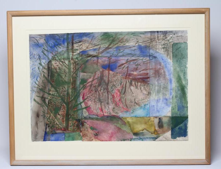 NORMAN ADAMS RA (1927-2005) River landscape Image