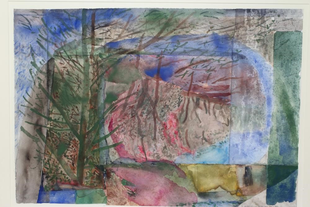 NORMAN ADAMS RA (1927-2005) River landscape Image