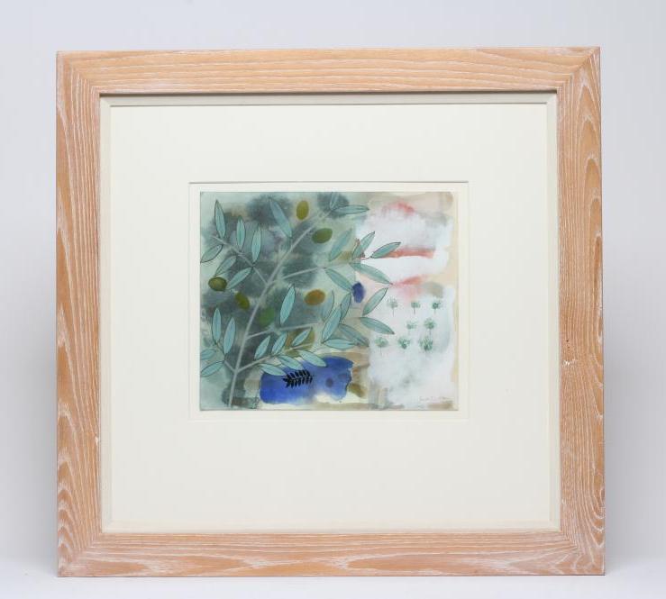 JUDITH CAIN (b.1944) "Olives Within Clear Pool" Image