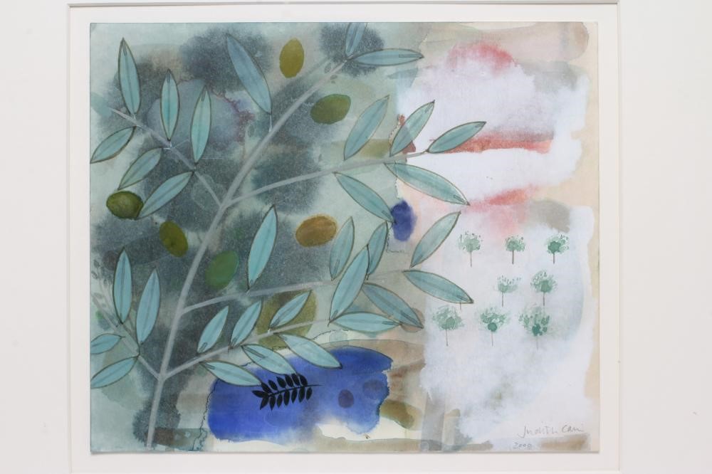 JUDITH CAIN (b.1944) "Olives Within Clear Pool" Image