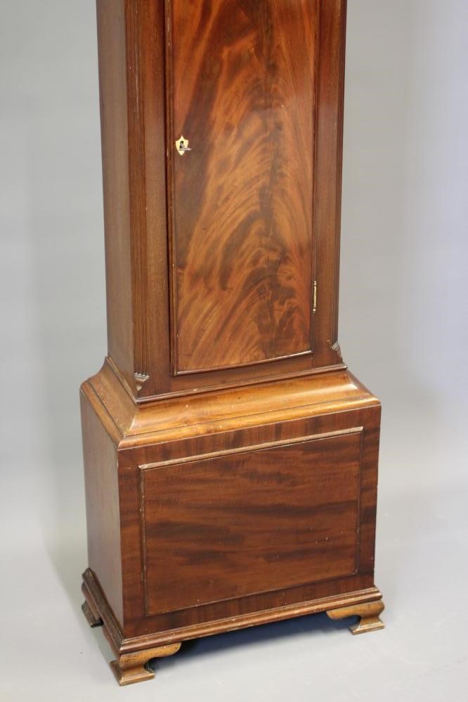 A MAHOGANY LONGCASE CLOCK SIGNED GONLAND SUNDERLAND Image