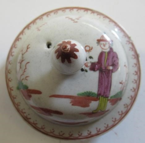A JOHN PENNINGTON PORCELAIN TEAPOT AND COVER Image