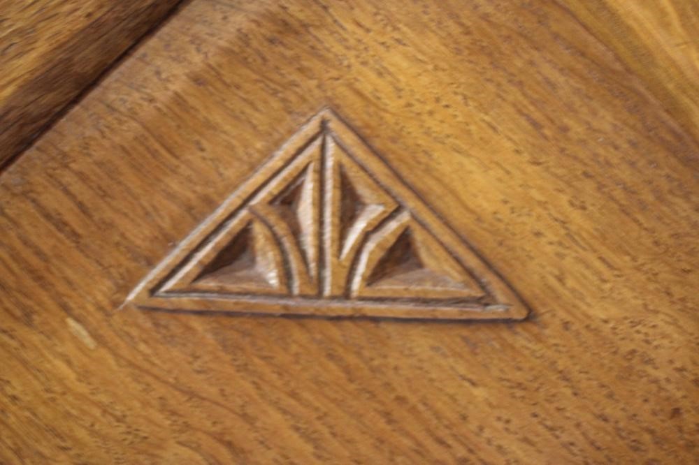 AN ADZED OAK DRESSER Image