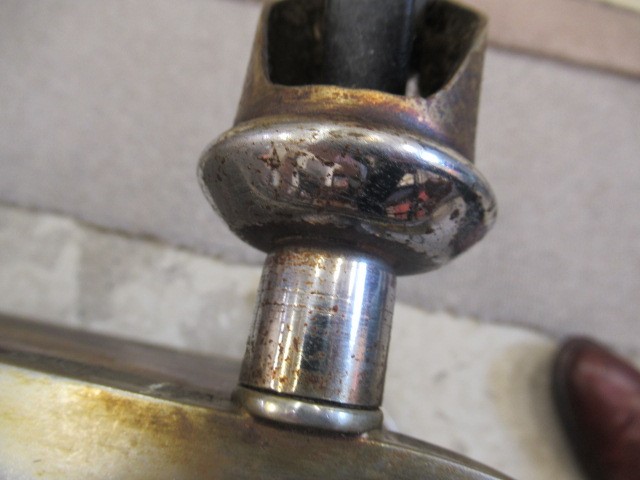 AN ASPREY ART DECO BURR WALNUT AND CHROME DRINKS TROLLEY Image