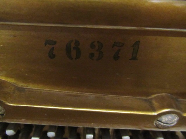 AN EDWARDIAN ROSEWOOD CASED BECHSTEIN UPRIGHT Image